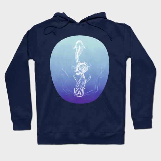 up and down fish Hoodie by fundementalm